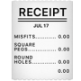 Receipts